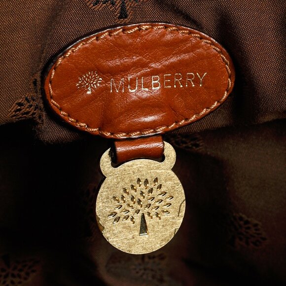 Mulberry Alexa Oak Soft Buffalo Leather Satchel - Picture 13 of 13